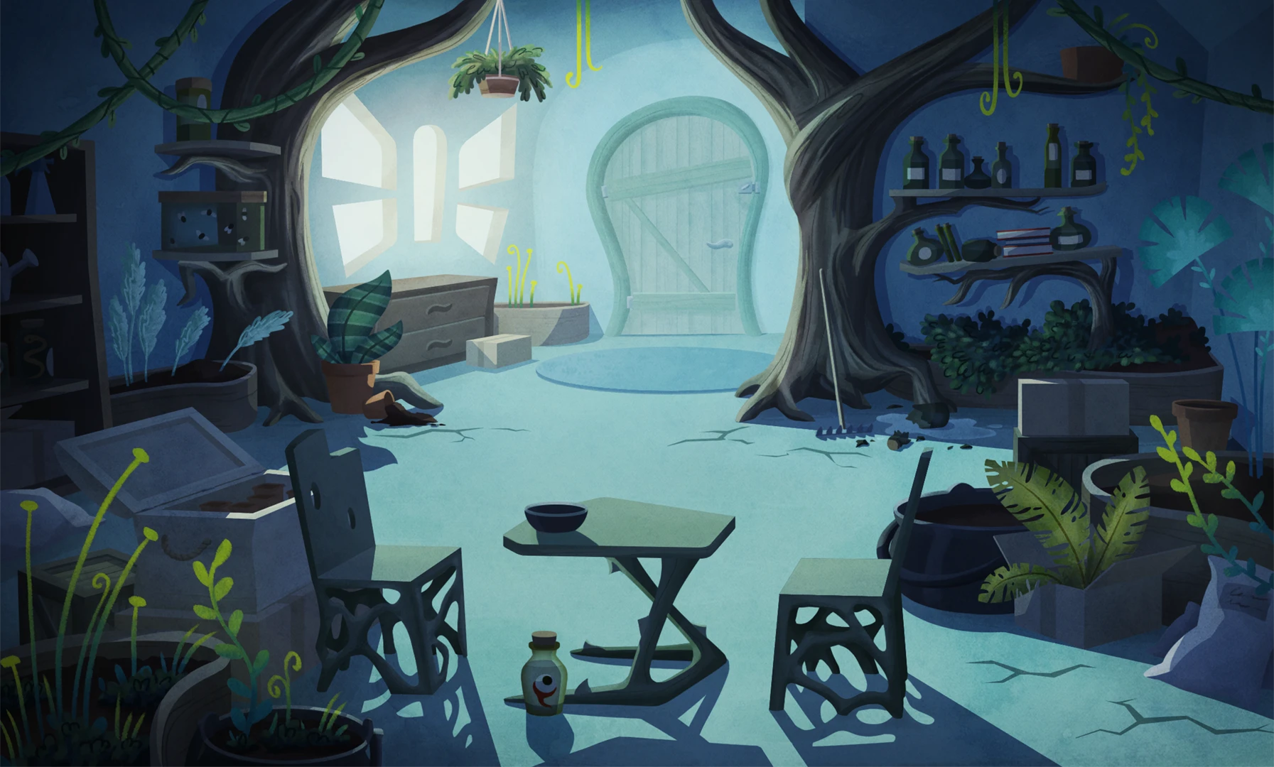 Buffet Froid background