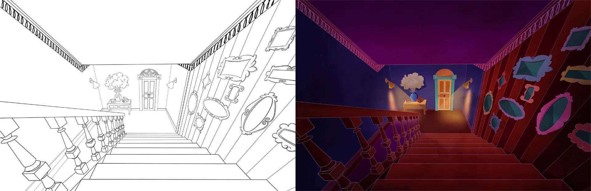 Fringale Nocturne background